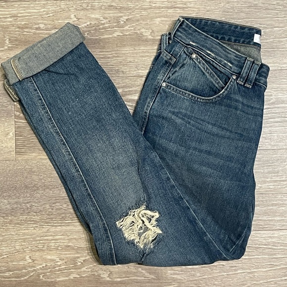 Guess Boy Fit Distressed Ripped Jeans Size 27 - Picture 11 of 12